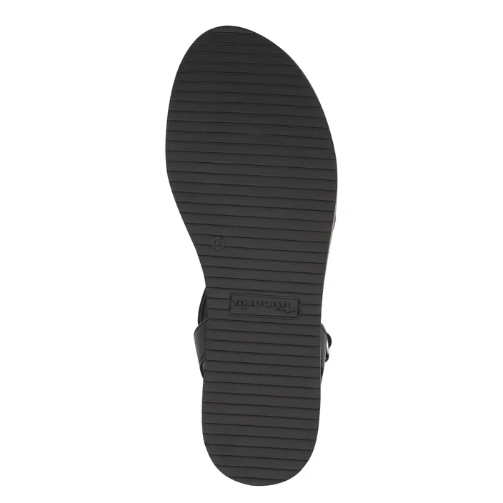 Tamaris Keilsandalen Schwarz
