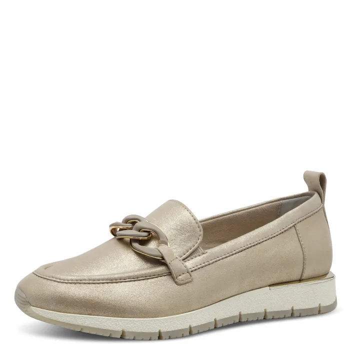 Tamaris PureRelax Mocassins Beige Cuir