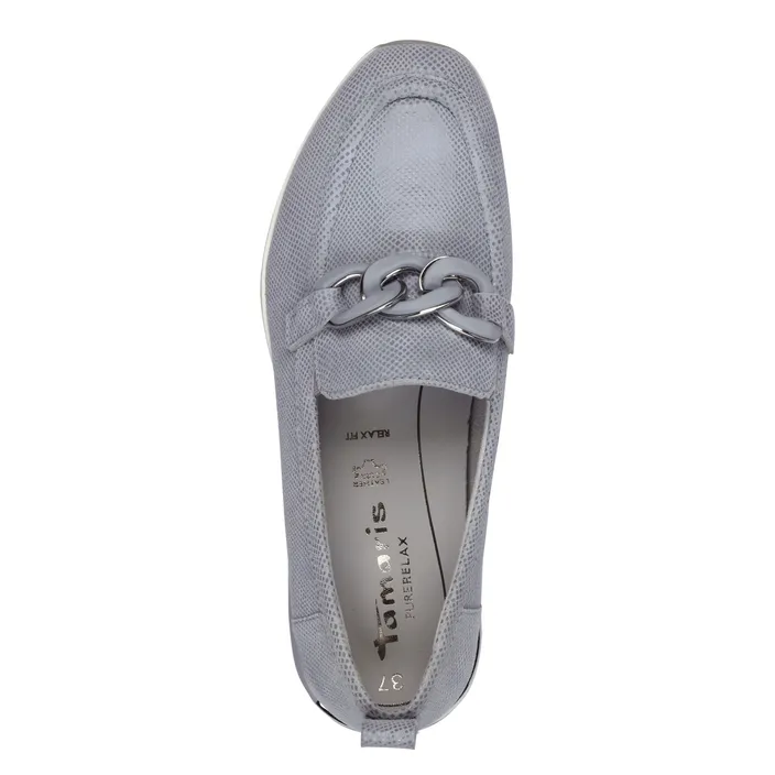 Tamaris PureRelax Mocassins Bleu Cuir
