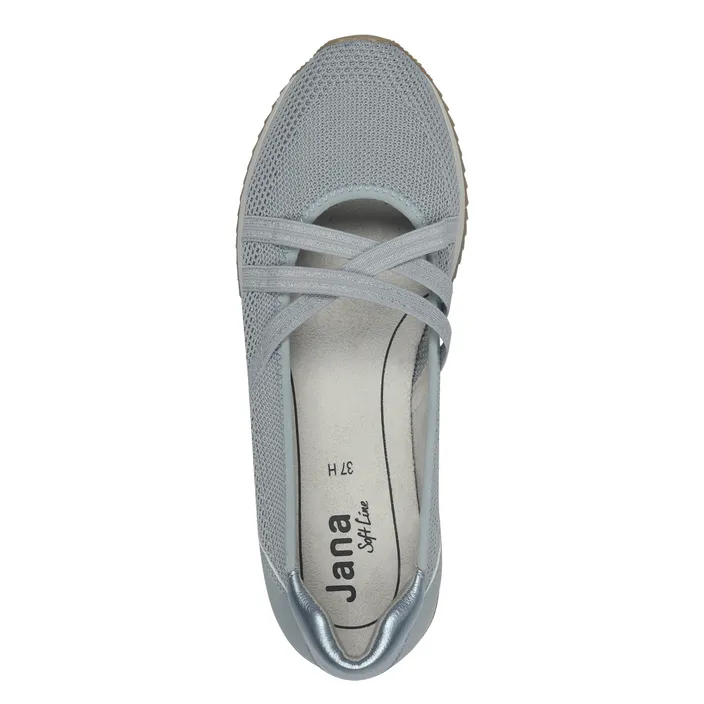 Jana Softline Ballerines Bleu