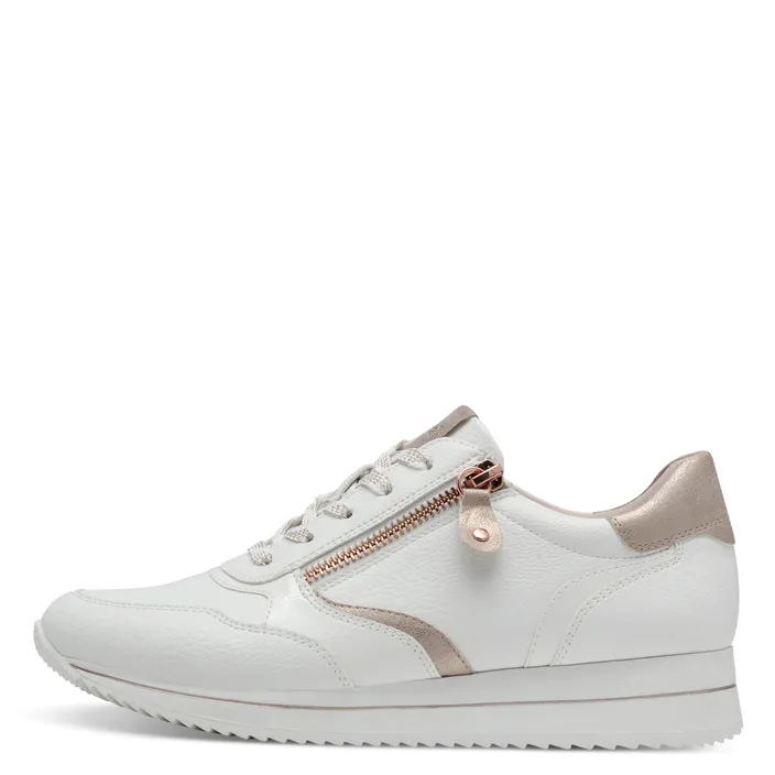 Jana Softline Sneakers White Gold