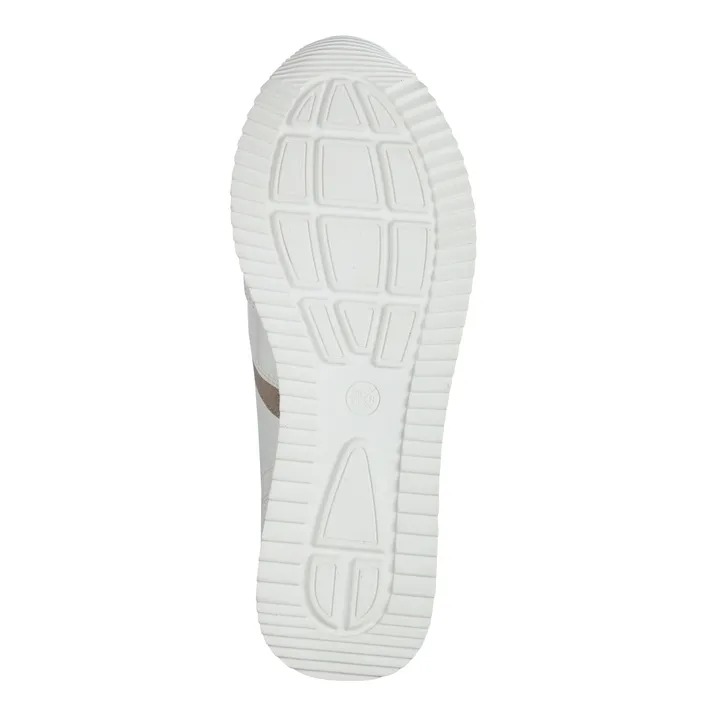 Jana Softline Sneakers White Gold