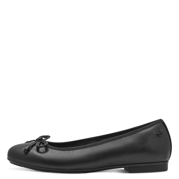 Tamaris Comfort Ballerinas Black Leather