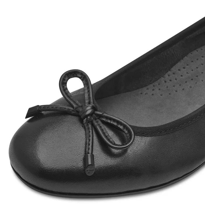 Tamaris Comfort Ballerinas Black Leather
