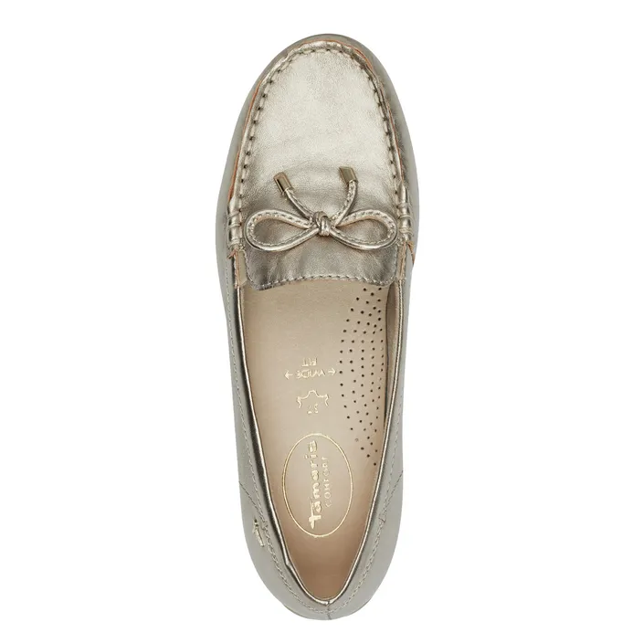 Tamaris Comfort Mocassins Goud Leer