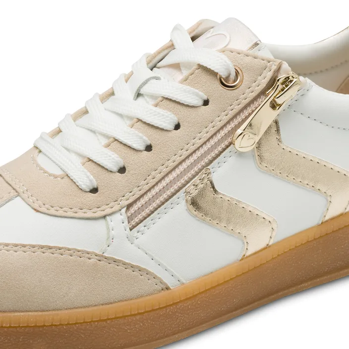 Marco Tozzi Sneakers White Gold