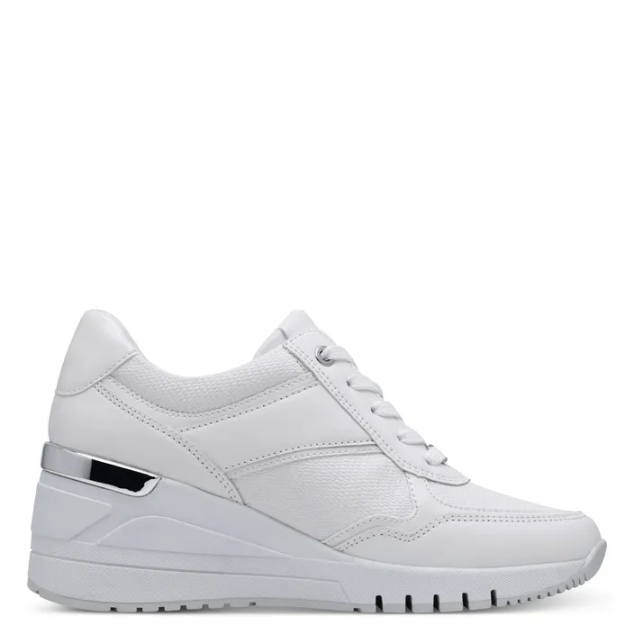Marco Tozzi Sneakers compensées Blanc