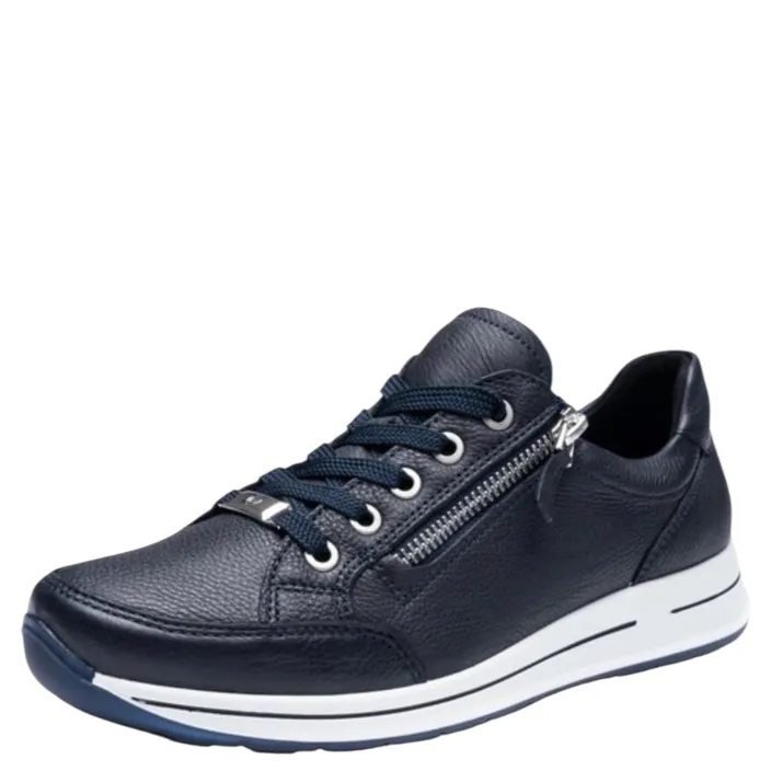 Ara Osaka 2.0 Sneakers Blau Leder