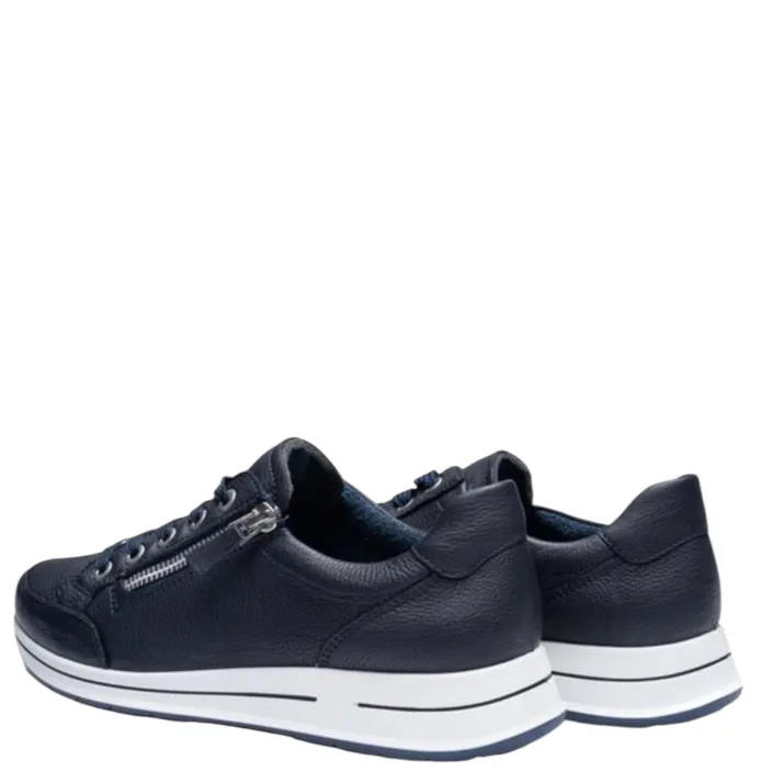 Ara Osaka 2.0 Sneakers Blau Leder
