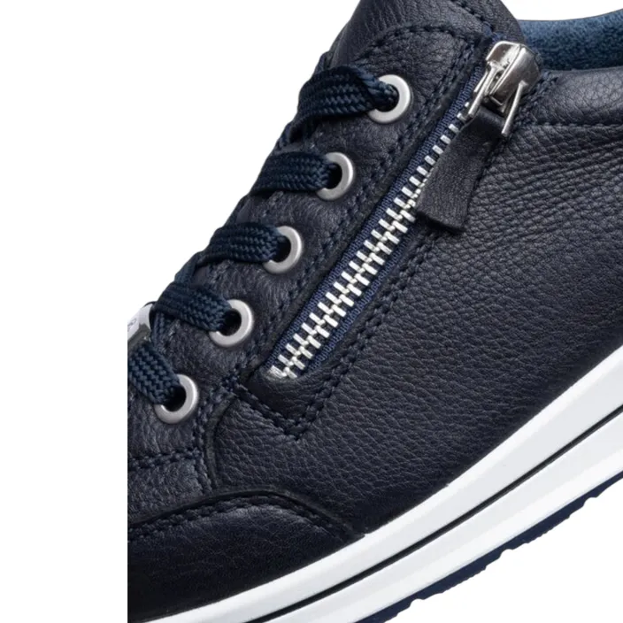 Ara Osaka 2.0 Sneakers Blau Leder
