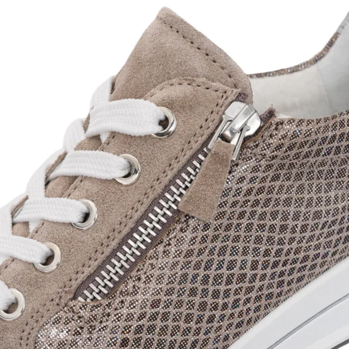 Ara Osaka 2.0 Sneakers Taupe Cuir