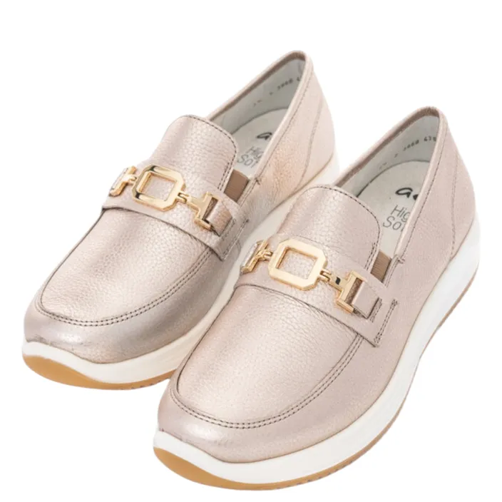 Ara Osaka 3.0 Loafers Beige Leather