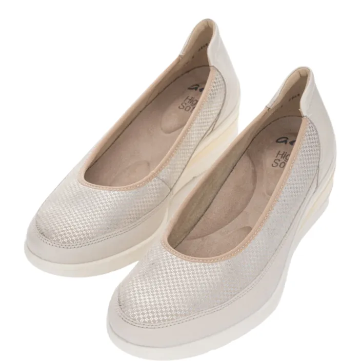 Ara Zürich 2.0 Ballerinas Beige Leather