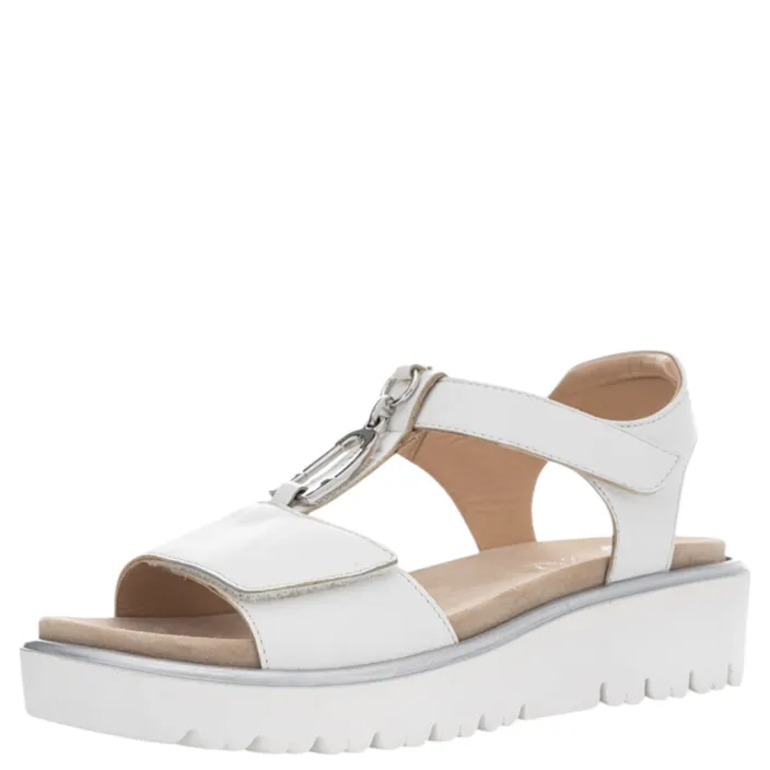 Ara Comfort Bilbao-S Sandals White Leather