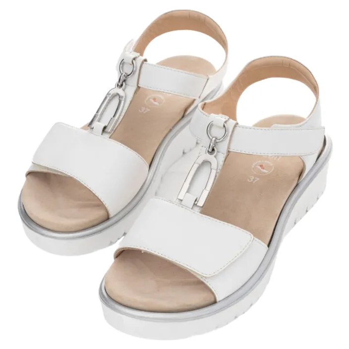 Ara Comfort Bilbao-S Sandals White Leather