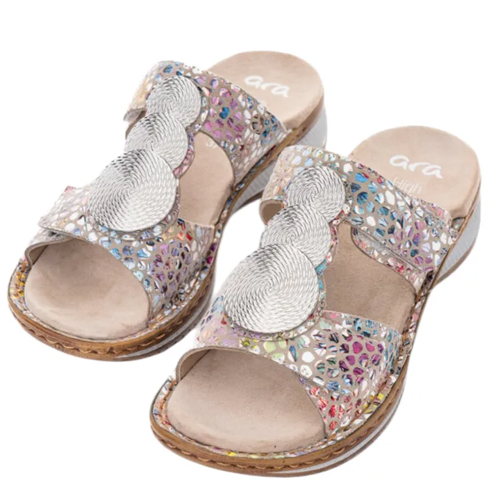 Ara Hawaii 2.0 Mules Leder Taupe