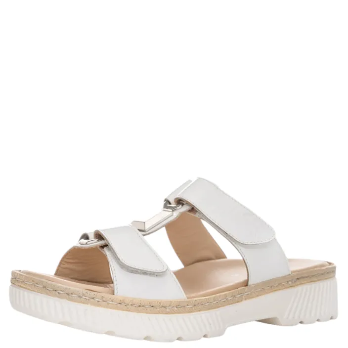Ara Capri-S Mules White Leather