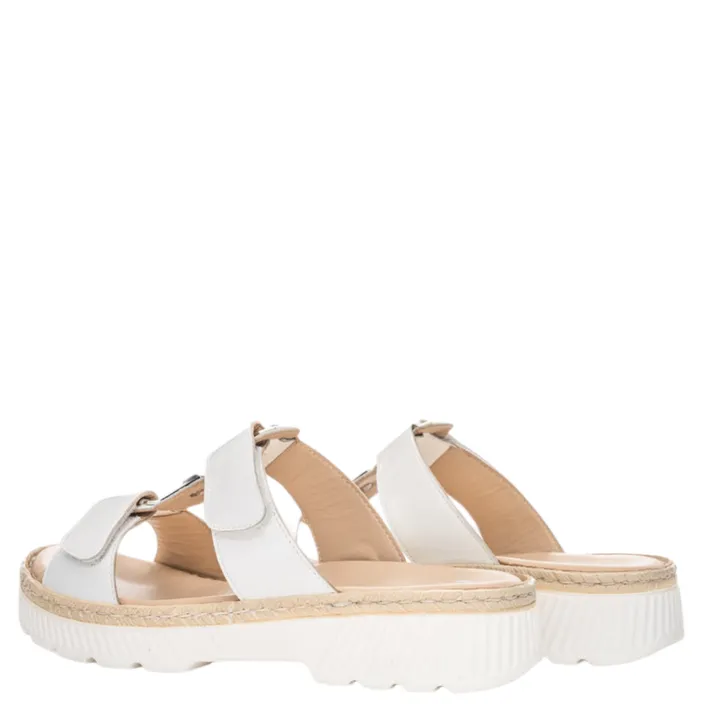 Ara Capri-S Mules White Leather