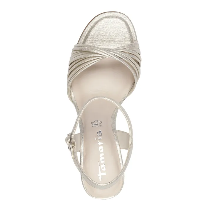 Tamaris High Heel Sandals Champagne/Gold