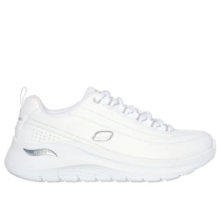 Skechers Arch Fit 2.0 Star Bound Sneakers Blanc Cuir
