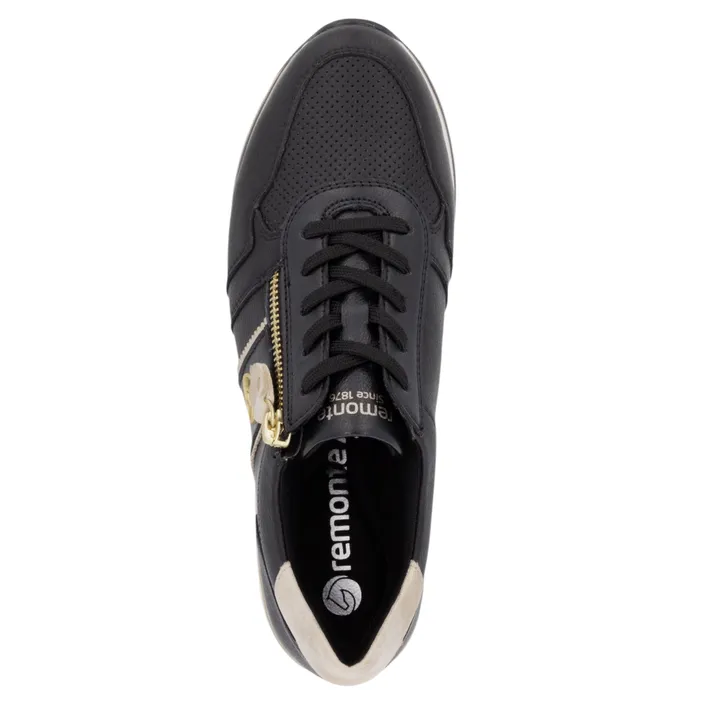 Remonte Rock-Alula-Dickson Sneakers Leather Black