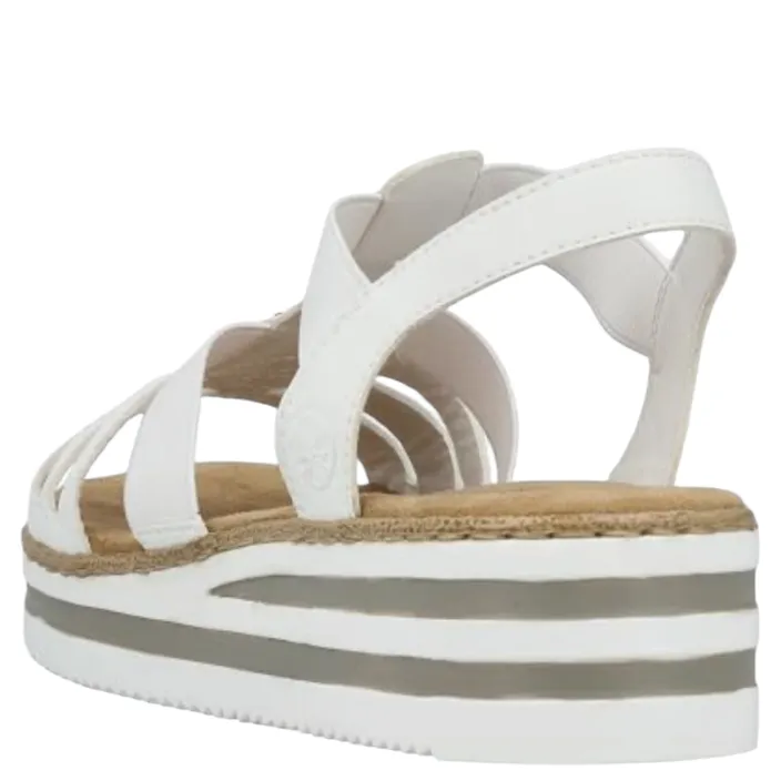 Rieker Alabama Sandals White