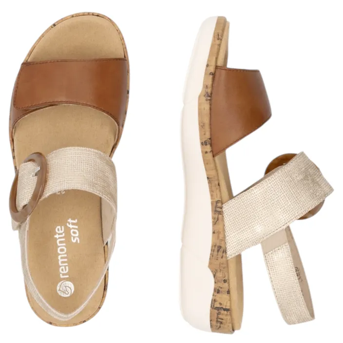 Remonte Lugano Chiras Sandales Brun