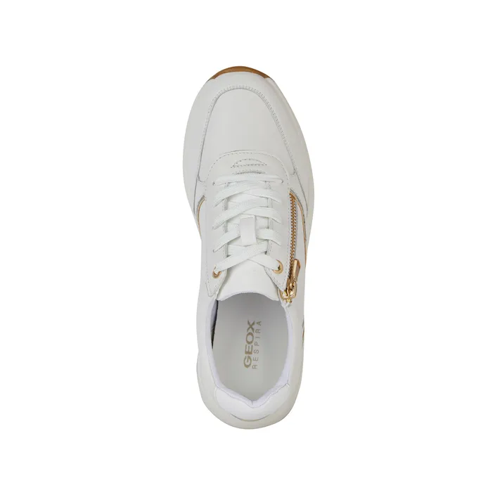 GEOX Cristael Sneakers Blanc Cuir
