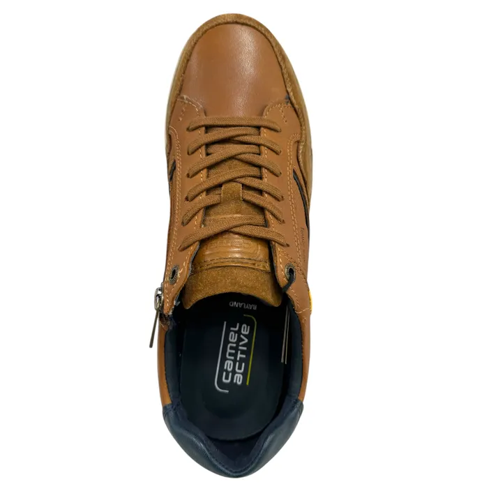Camel active Sneakers Cognac Leather