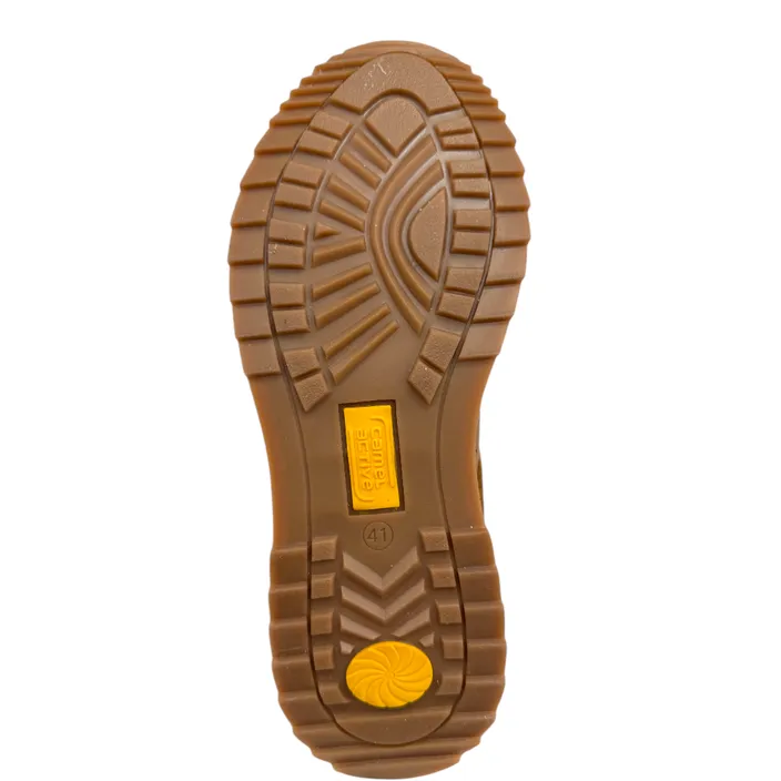 Camel active Sneakers Cuir Brun