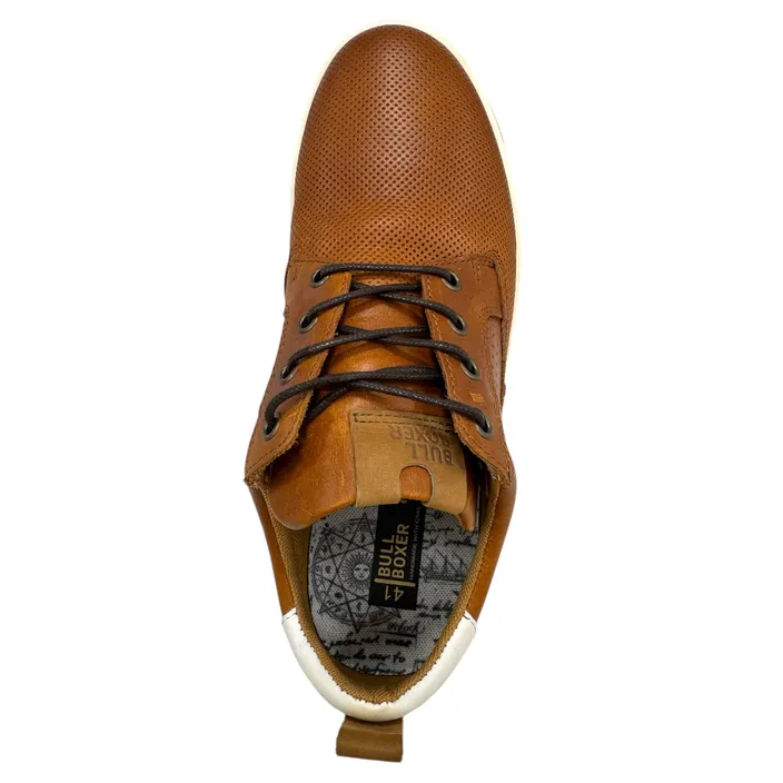Bull Boxer Sneakers Cognac Cuir