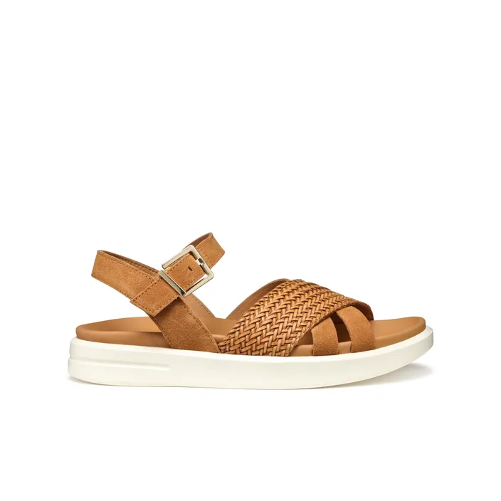 GEOX Respira Xand 2s Sandales Cuir Brun