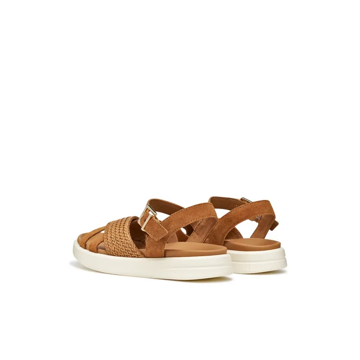 GEOX Respira Xand 2s Sandales Cuir Brun