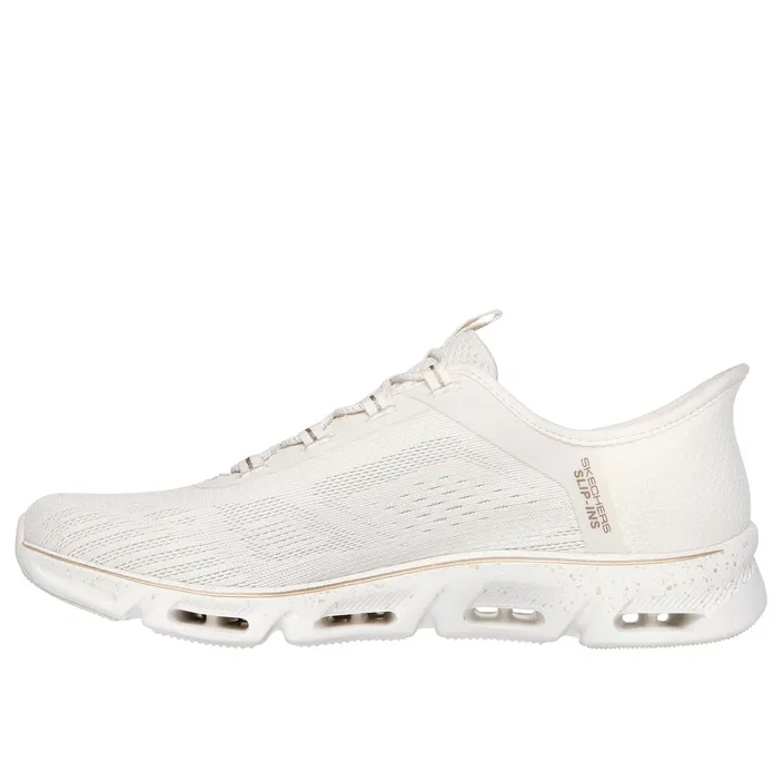 Skechers Slip-ins Glide-Step Gratify - Pace Sneakers Beige Suède