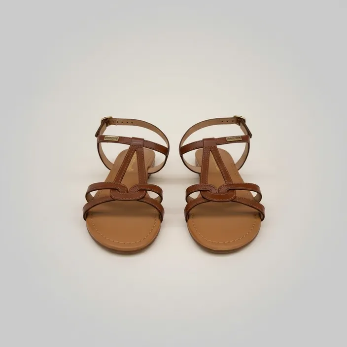 Les Tropéziennes Hactress Sandales Brun Cuir