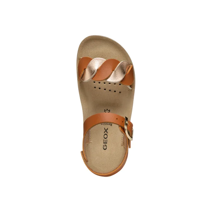 GEOX Respira Costarei Sandales Brun
