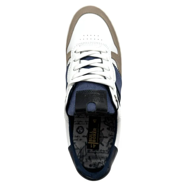Bull Boxer Sneakers Blanc Cuir