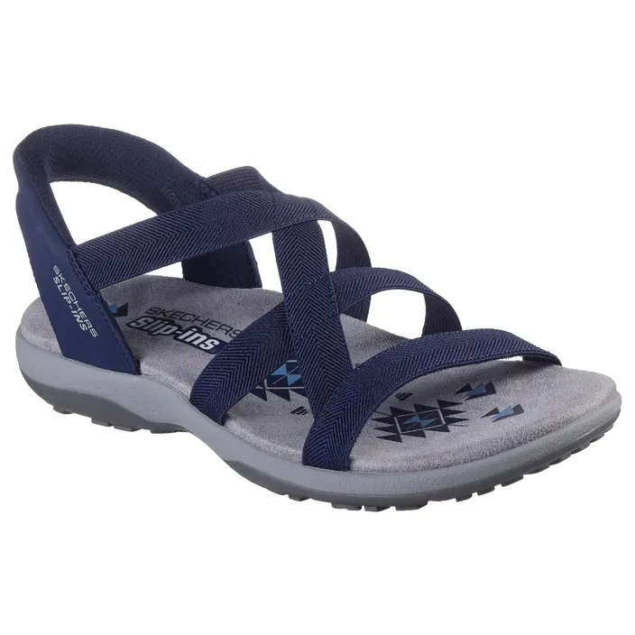 Skechers Reggae Slim Sandales Blauw Textiel