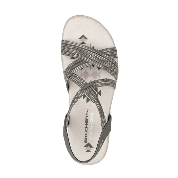 Skechers Reggae Slim - Turn It Up Sandalen Groen