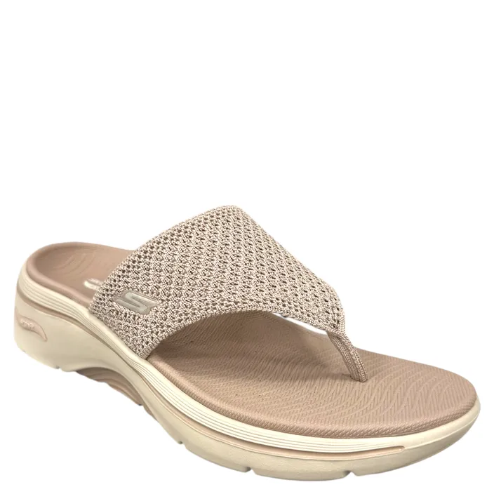 Skechers GO WALK Arch Fit 2.0 Tongs Taupe