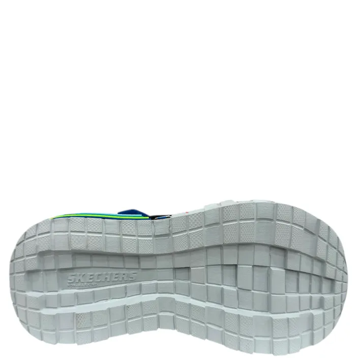 Skechers Mega-Splash 4K Sandalen Blauw