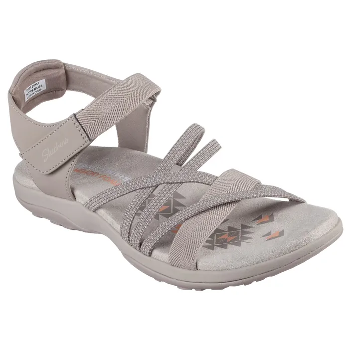 Skechers Reggae Slim Meadow Grazer Sandalen Taupe