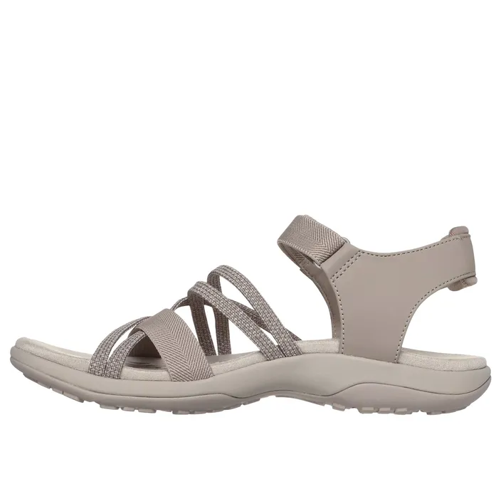 Skechers Reggae Slim Meadow Grazer Sandalen Taupe