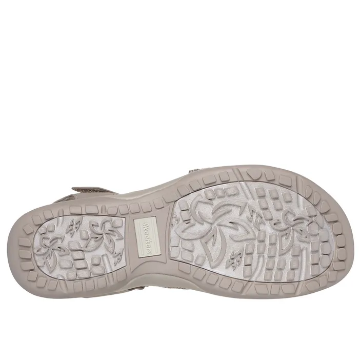 Skechers Reggae Slim Meadow Grazer Sandalen Taupe