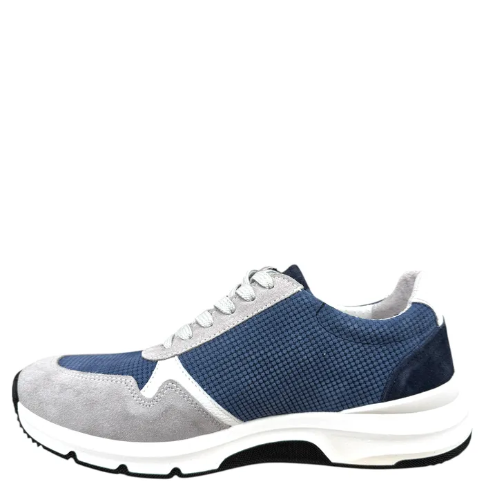 Dozo Sneakers Grijs Leer