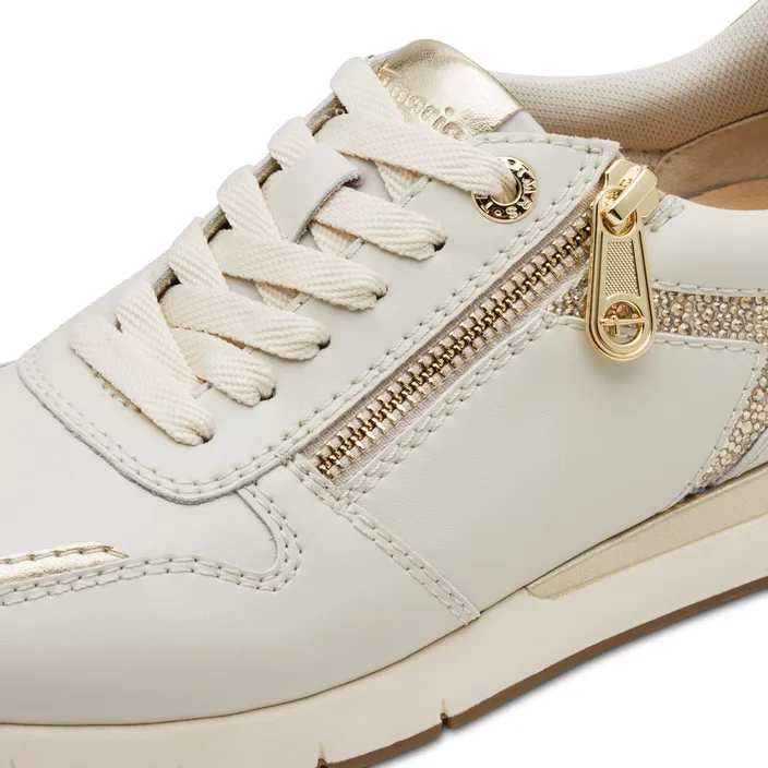Tamaris Comfort Sneakers White Leather