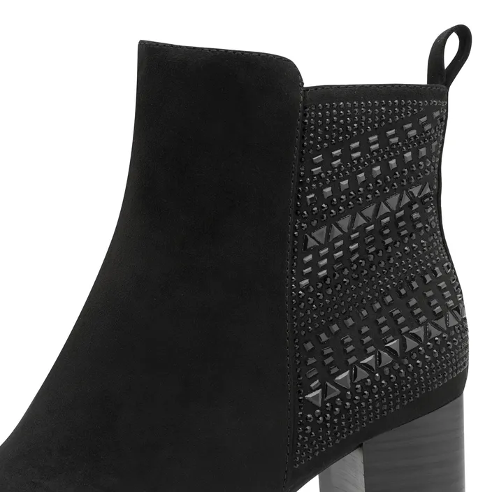 Marco Tozzi Ankle Boots Textile Black