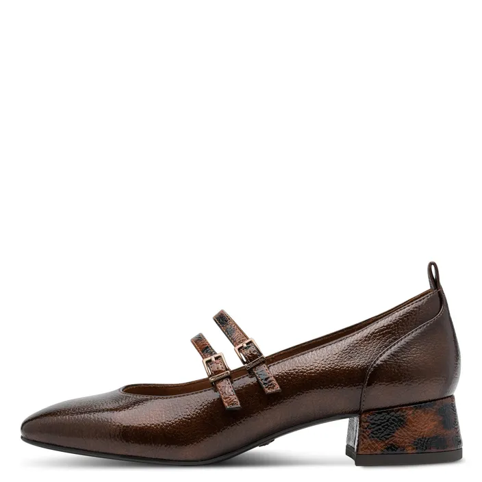 Tamaris Ballerines Mary Jane Brun