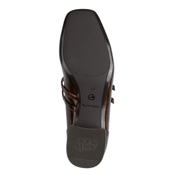 Tamaris Ballerines Mary Jane Brun