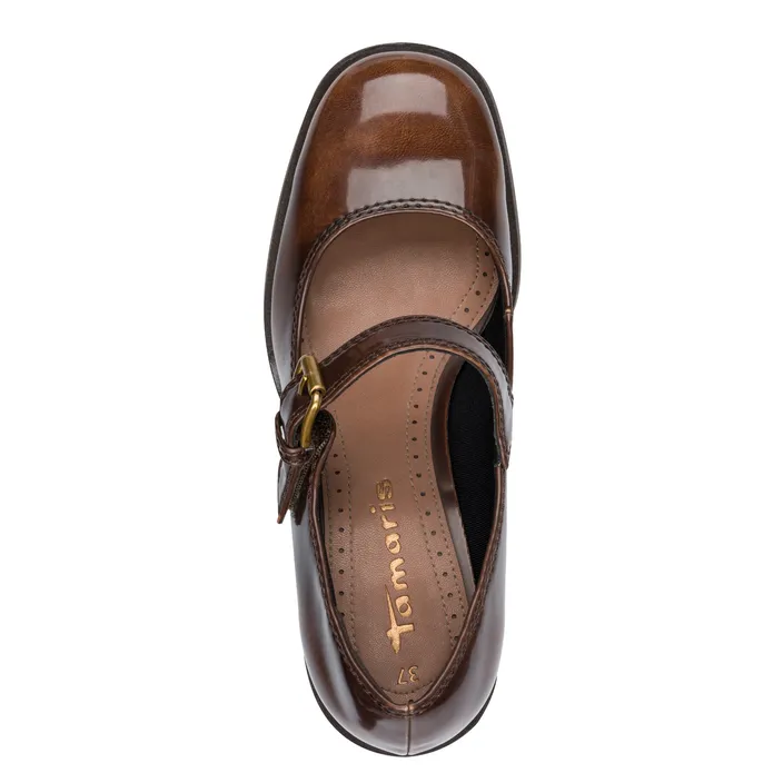 Tamaris Pumps Mary Jane Bruin